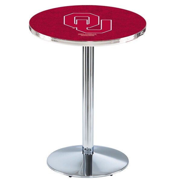 42" Chrome Oklahoma Pub Table